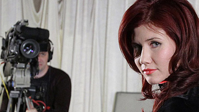 Cựu điệp viên Nga Anna Chapman - Ảnh: AFP 