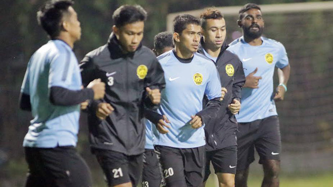 Malaysia cảm giác lo lắng trước trận đấu ở Mỹ Đình - Ảnh: Gia Hưng/ Dân Trí