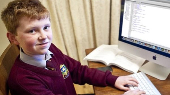 Jordan Casey - cậu bé gây chú ý khi làm giám đốc ở tuổi 15.