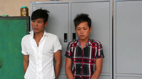 Hai đối tượng liên quan đến cái chết của anh Hảo tại CQĐT .