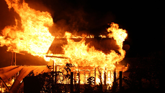 Biệt thự gỗ nằm cách xa khu dân cư. Ảnh: Quốc Dũng/ VnExpress