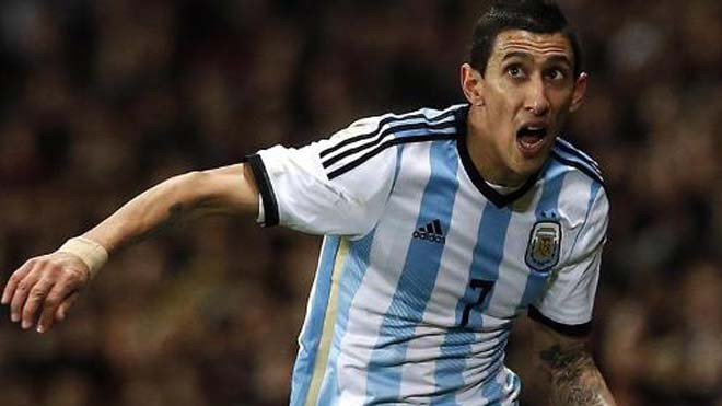 Di Maria thi đấu ấn tượng ở World Cup 2014