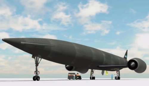 Mô hình máy bay Skylon. Ảnh: Robotpig.net 