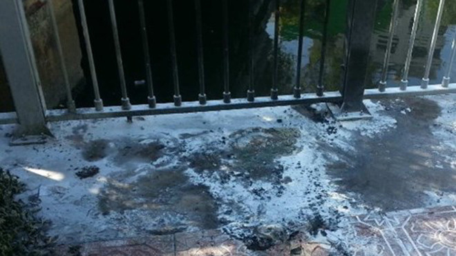 Hiện trường vụ việc - Ảnh: Ngọc Thọ