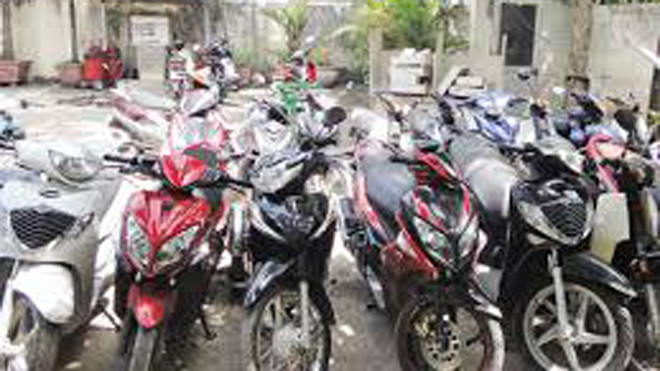 Đường dây tuồn xe gian về miền Trung bị xóa sổ