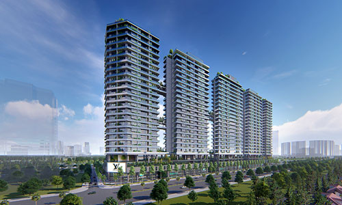 Sở hữu căn hộ Sky Villas tại Sunshine Crystal River, những chủ có thể phóng tầm mắt từ trên cao, cảm nhận cảnh quan tươi đẹp cùng sự huy hoàng và phồn vinh của thành phố. 