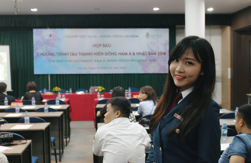 Hằng Kani tham gia Tàu Thanh Niên Đông Nam Á – Nhật Bản (SSEAYP) 2016