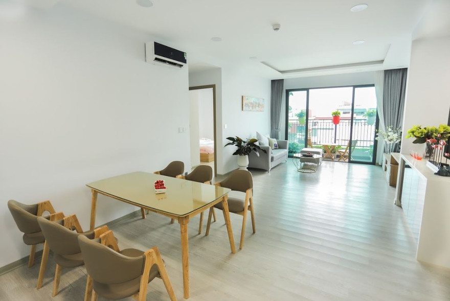 Các căn hộ One 18 có thiết kế thoáng khí, hiện đại