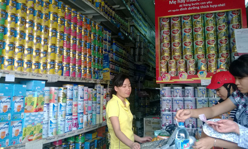 Giá một số mặt hàng sữa VnExpress