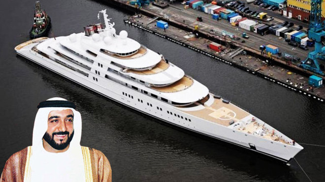 Siêu thuyền Topaz của Sheikh Mansour