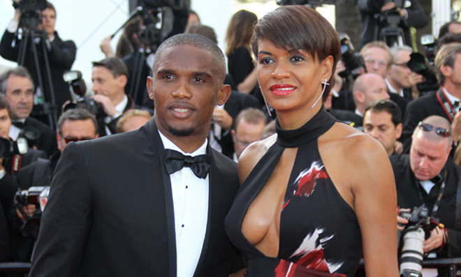 Samuel Eto'o trong một sự kiện.