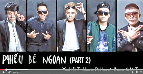 Bài hát Phiếu bé ngoan part 2 vẫn vô tư xuất hiện trên YouTube sau khi 6 trang nhạc bị yêu cầu gỡ bỏ 