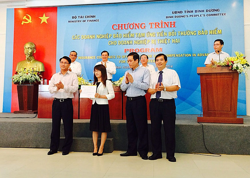 PJICO tạm ứng bồi thường cho doanh nghiệp hôm 6/6.