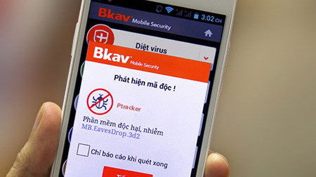 Người dùng có thể quét và xóa bỏ phần mềm gián điệp Ptracker đang theo dõi hơn 14.000 số điện thoại.