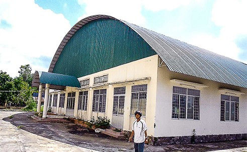 Nhà văn hóa đa năng hoạt động không hiệu quả. 