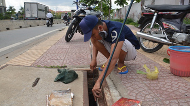 Cách câu cá kỳ quặc của anh Hải
