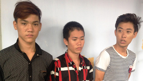 3 đối tượng bị bắt giữ tại cơ quan chức năng