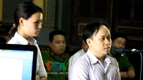 Gấm và Bảo tại phiên tòa phúc thẩm.