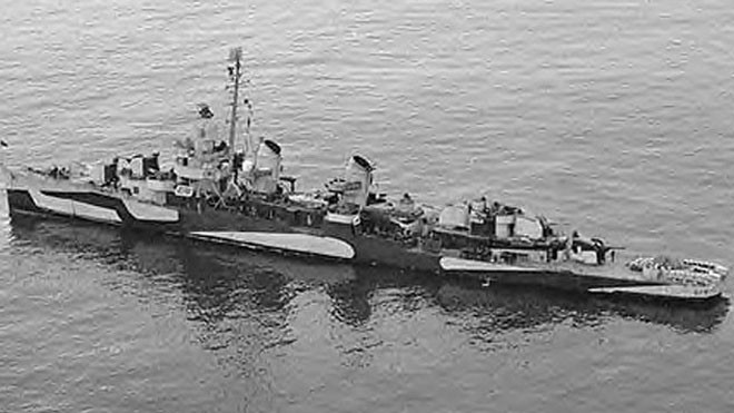 Khu trục hạm William D. Porter. Ảnh: listverse.com