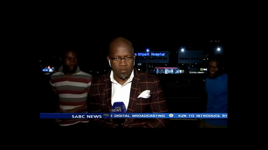 Phóng viên bị cướp khi đang lên sóng truyền hình