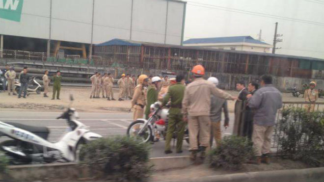 Xe khách đang bị tam giữ, lái xe cũng đang bị tạm giữ vì hành vi trên