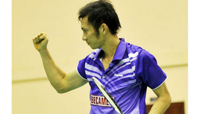 Tiến Minh vẫn là trụ cột của đội cầu lông Việt Nam.