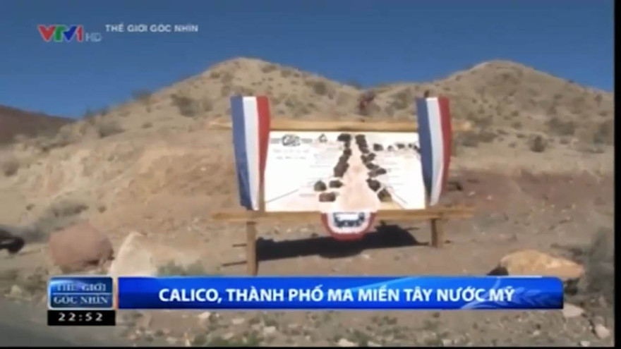 Khám phá thành phố ma Calico của nước Mỹ