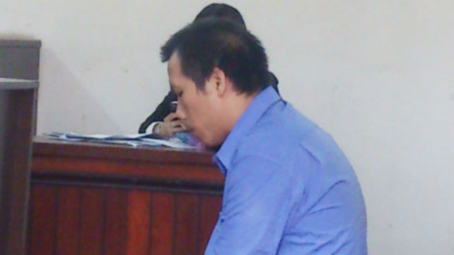 Bị cáo Lợi tại phiên xử.