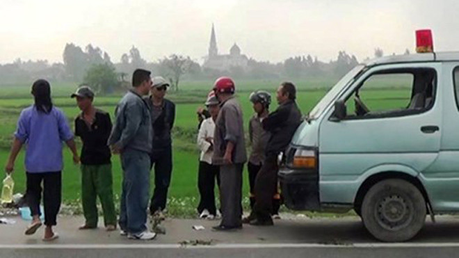 Hiện trường phát hiện thi thể của ông Tuấn