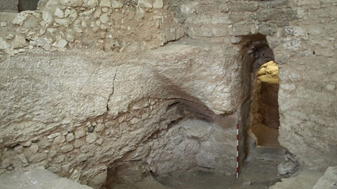 Ngôi nhà có khả năng là nơi Chúa Jesus được nuôi lớn. (Nguồn: daily Mail)