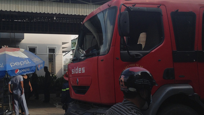 Hiện trường vụ cháy