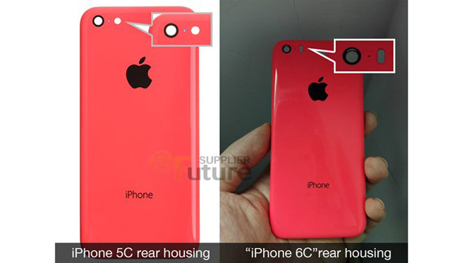  Thay đổi trên cụm đèn flash của chiếc iPhone 6c 