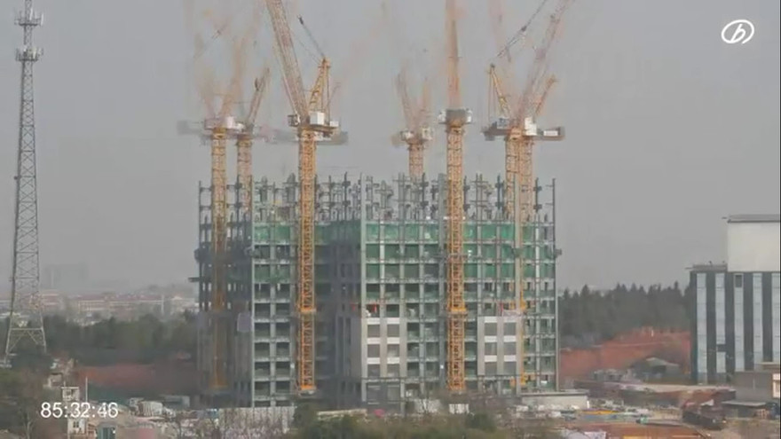 Kinh ngạc tòa nhà 57 tầng xây trong 19 ngày