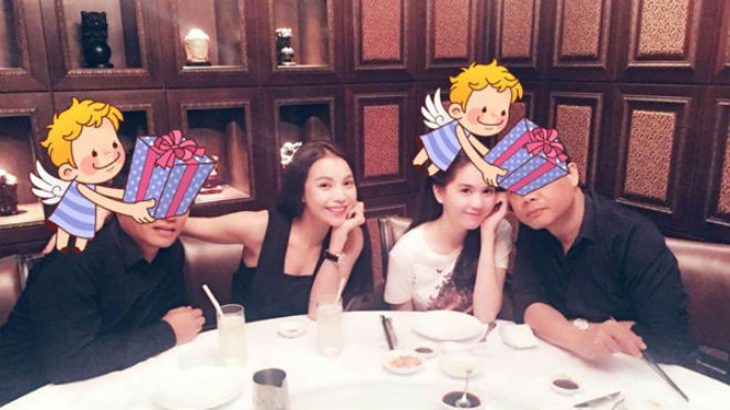 Ngọc Trinh giấu hình ảnh bạn trai đại gia khá kỹ. Cô cho biết năm sau sẽ để anh lộ diện trước công chúng.