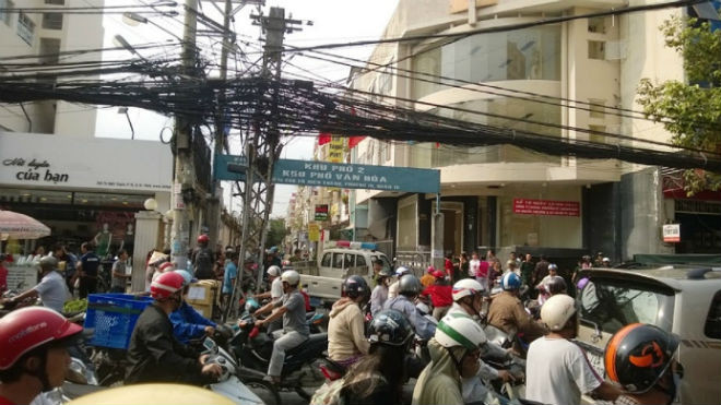 Hiện trường vụ tai nạn