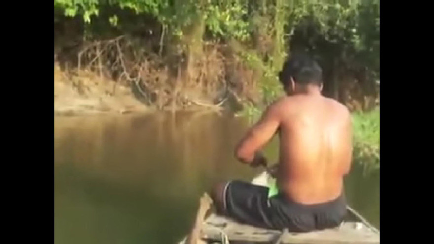 Clip câu cá cực kì đơn giản, không dùng cần