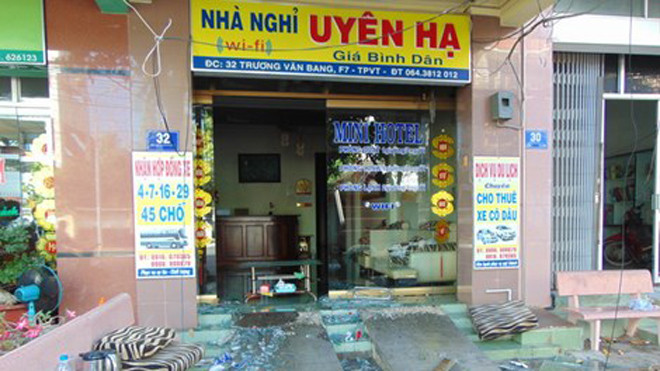 Hiện trường vụ cháy