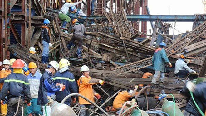 Những công nhân bị nạn đã được mua bảo hiểm của PJICO với hạn mức 50 triệu đồng một người.