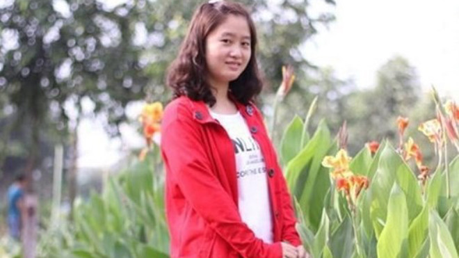 Sinh viên Lê Thị Hà Phương.