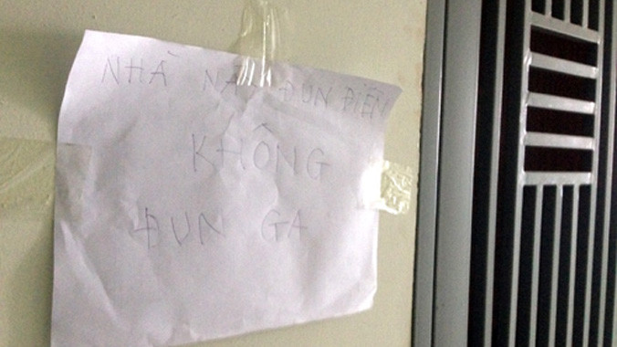 Tiếp thị gây rối chung cư 