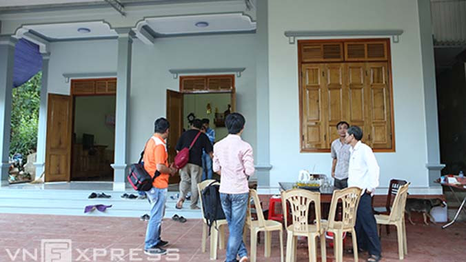 Ngôi nhà mới xây của bố mẹ Công Phượng. Ảnh: Song Gia.