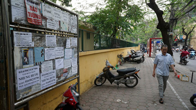 Những nơi được phép... bôi bẩn ở Thủ đô