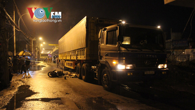 Hiện trường vụ tai nạn