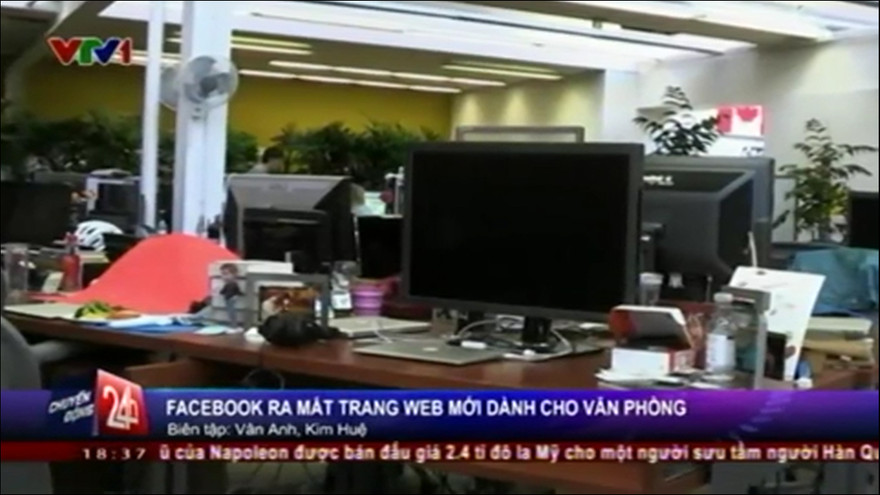 Facebook ra mắt trang web dành riêng cho văn phòng