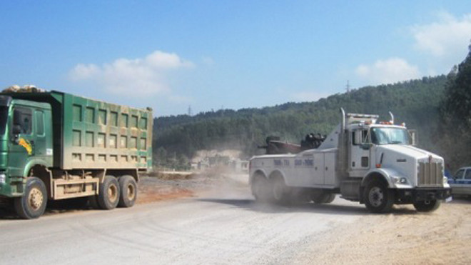 Nhiều xe vi phạm lỗi cơi nới thành thùng và quá tải trọng đã bị xử lý. 