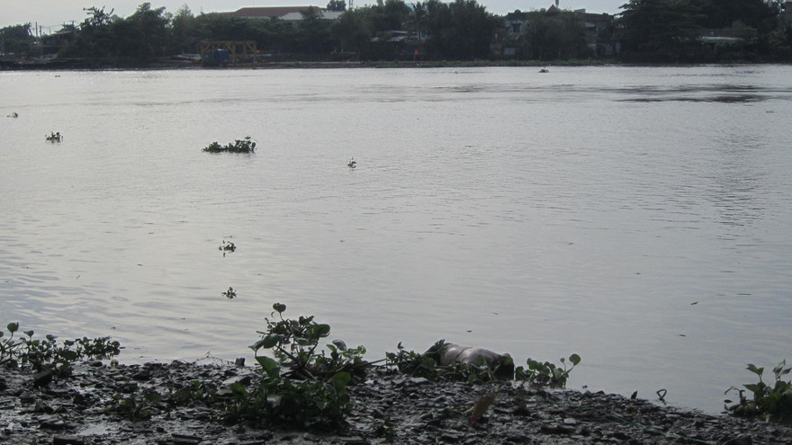 khu vực phát hiện thi thể người đàn ông