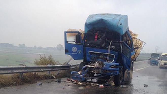 Hiện tường vụ tai nạn. (Ảnh: Otofun)