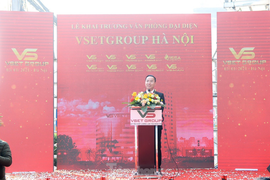 Ông Trương Anh – Chủ tịch HĐQT VsetGroup chia sẻ kế hoạch phát triển tập đoàn