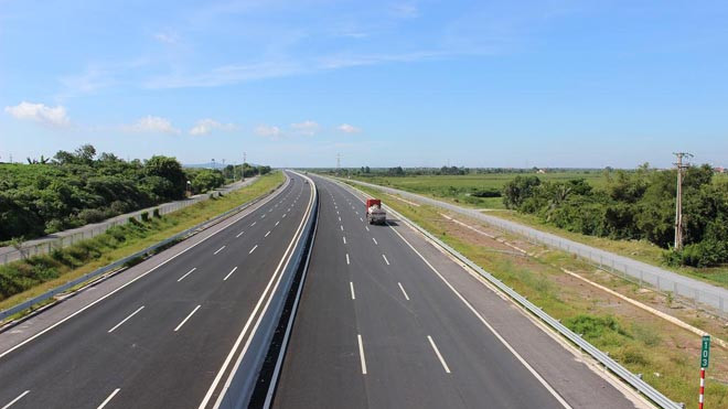 Dự án cao tốc Bắc Nam có vốn đầu tư rất lớn. Ảnh minh họa: L.Bằng