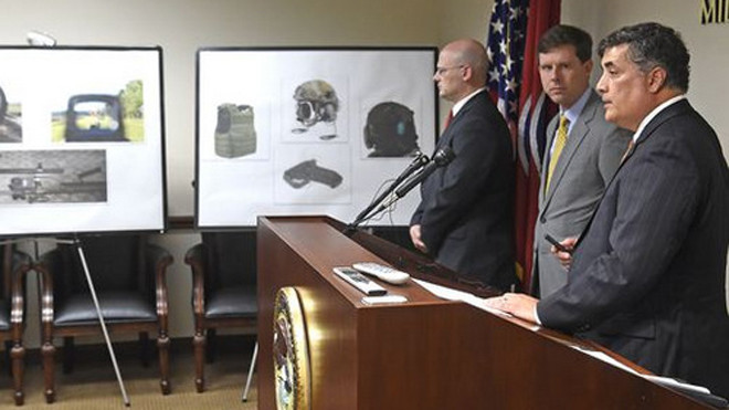 Công tố bang Tennessee trong buổi họp báo về vụ việc. Ảnh: Tennessean.com.